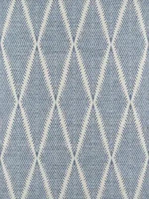 Erin Gates by Momeni River Beacon Denim Hand Woven Indoor Outdoor Area Rug, 5’7″ X 7’6″ Size Mat For Living Room, Bedroom, Dining Room, Nursery, Hallways, And Home Office