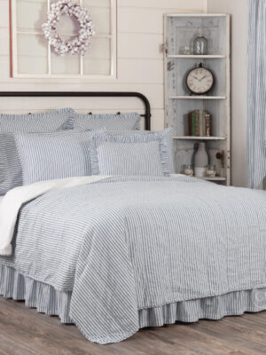 Sawyer Mill Blue Coverlet