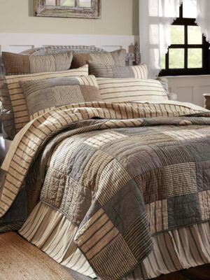 Sawyer Mill Charcoal Quilt