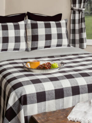 Wicklow Large Check Bedspread